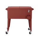 Icy Rolling Cooler Cart - Terracotta