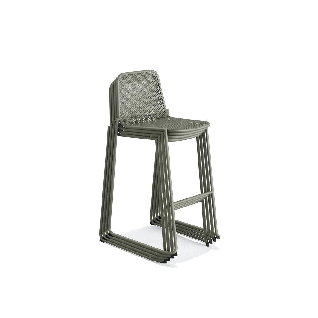 Mase Bar Chair - Green