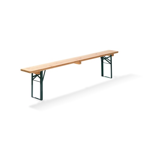 [30028] Banc de brasseur - 220x25x48 cm (Vert)