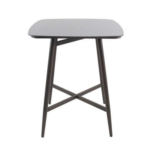 [22381] Pedro Bar Table - Wengé/Black Ceramic