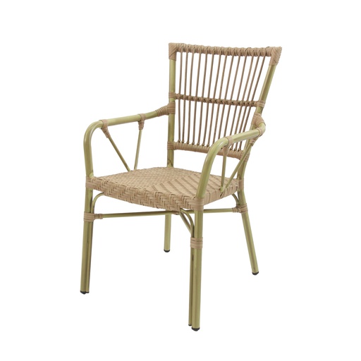 [56382] James Rattan Chair - Bamboo/Natural