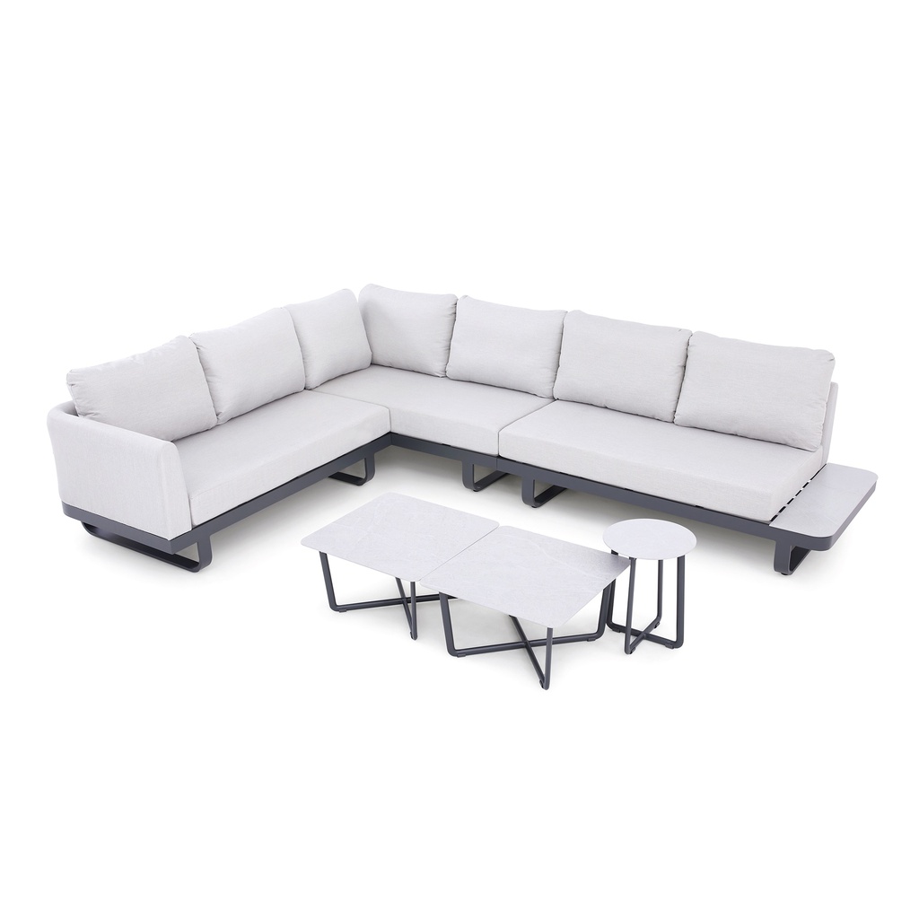 Fellow Lounge Set - Anthracite-Light Grey