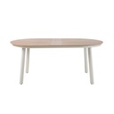 Polly Dining Table - Beige-Wood