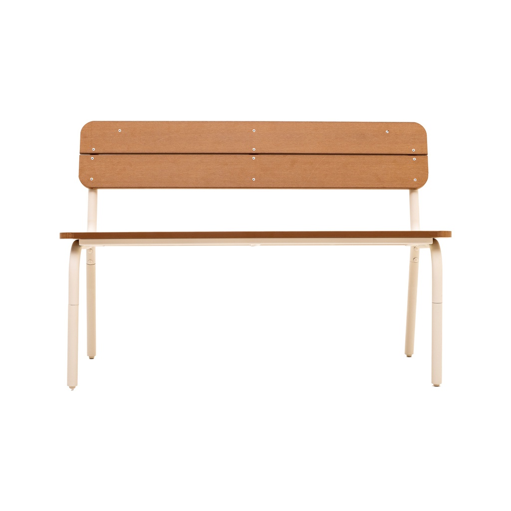 Soullmate Bench - Beige-Polywood