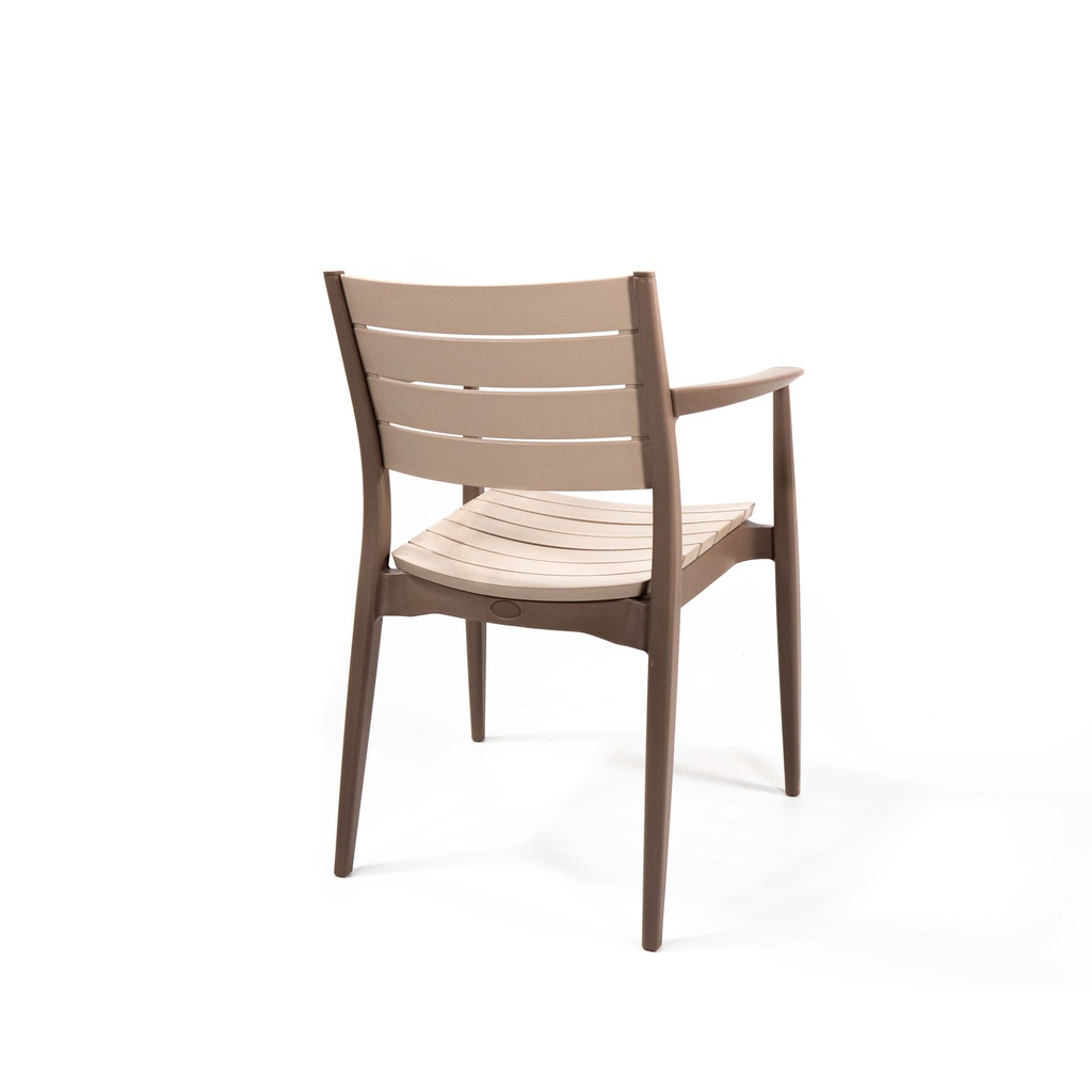 Cork Stack Chair Brown - Cappucino
