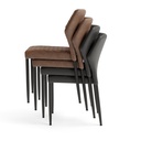 Louis Stack Chair Black