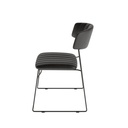 Mundo Stack Chair Black
