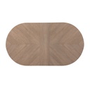 Polly Dining Table - Beige-Wood