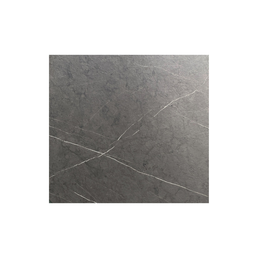 X Cross Bistro Table (Black-Midnight Marble HPL) 70x70 cm