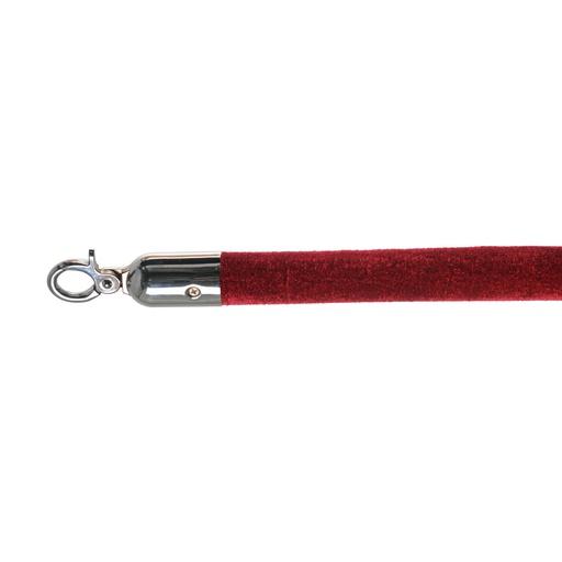 [10103BRC] Velvet Barrier Cord - Bordeaux/Chrome