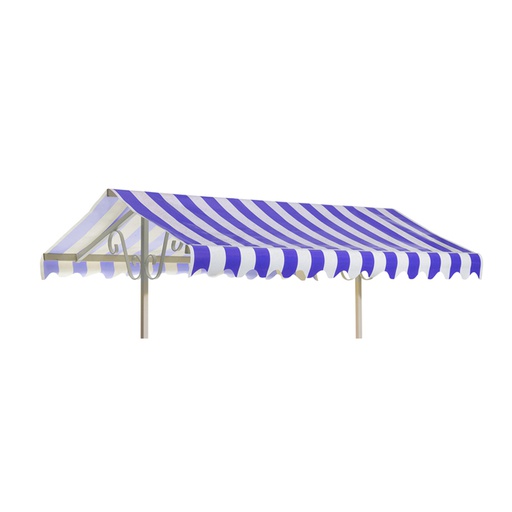 [R10210B] France Roof Blue/White Complete