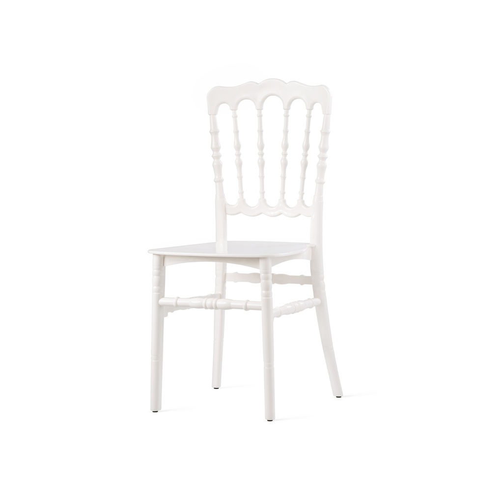 Napoleon chaise empilable Blanc