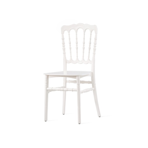[50400] Napoleon chaise empilable Blanc