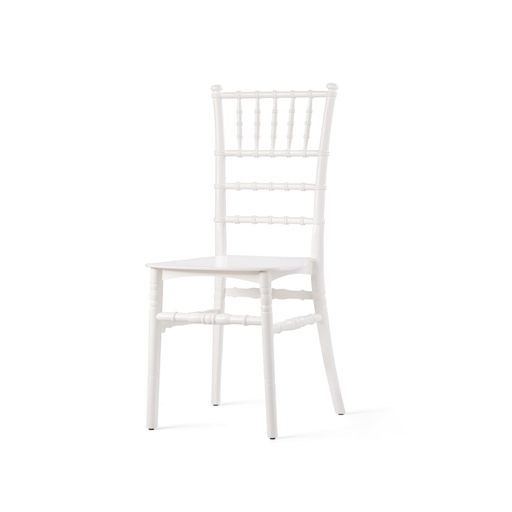 [50410] Tiffany Wedding Chair White
