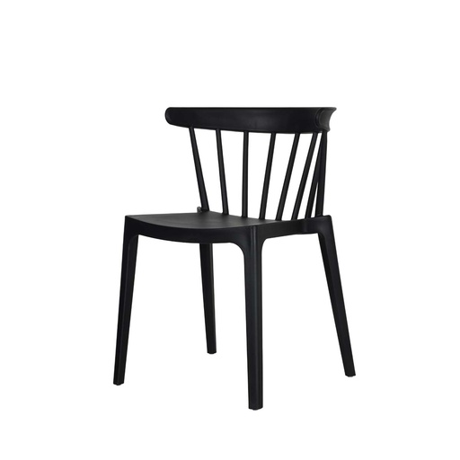 [50900] Windson Stack Chair Black