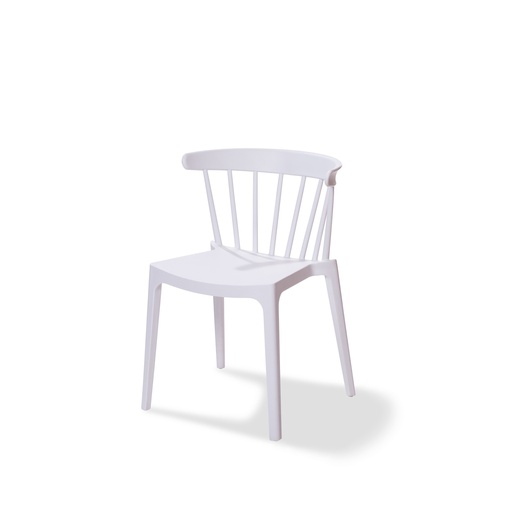 [50901] Windson Stack Chair White