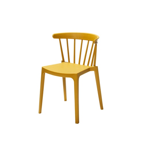 [50904] Windson Stack Chair Oker Yellow