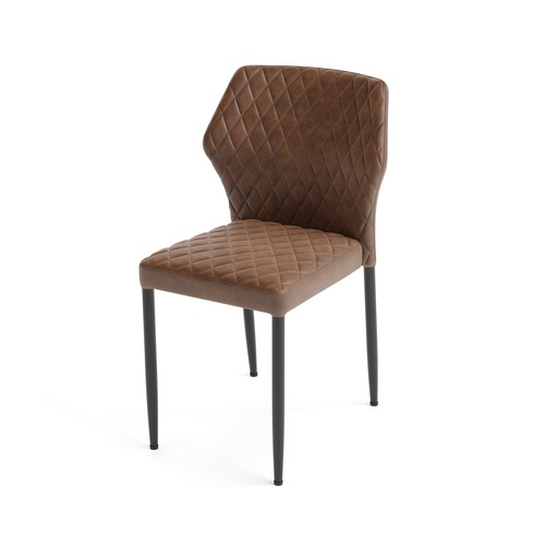 [52001] Louis Stack Chair Cognac