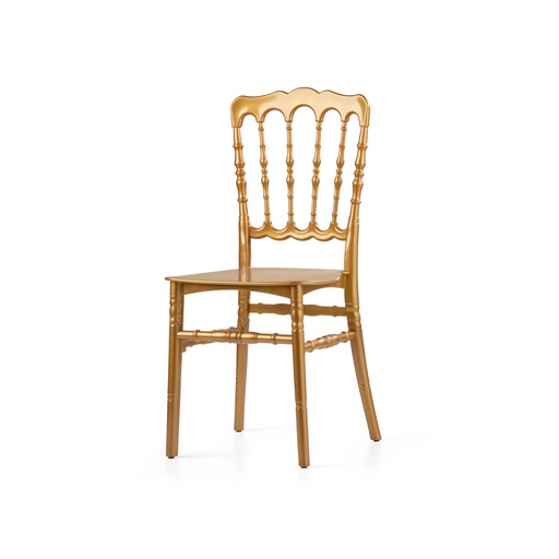 [50400GL] Napoleon Wedding Chair Gold