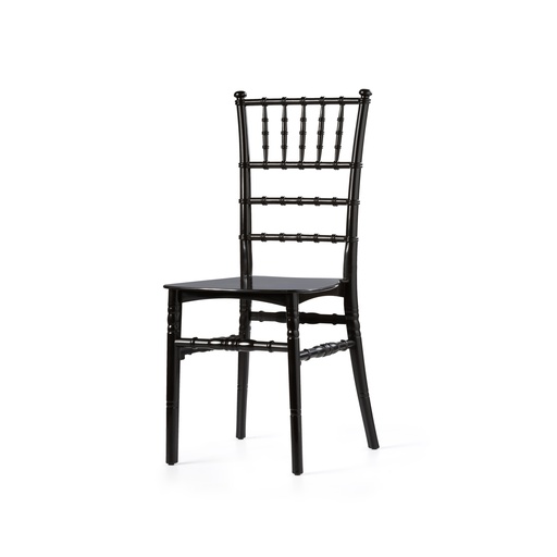 [50410BL] Tiffany Wedding Chair Black