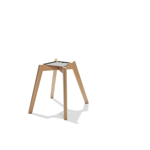 [505F] Keeve Chair Frame - Light Brown