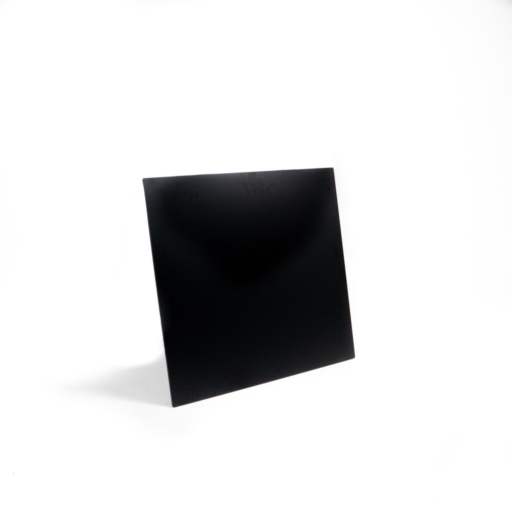Tischplatte HPL Schwarz 70x70cm