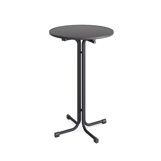 [P15370] Berlin Standing Table - Anthracite Ø 70 cm