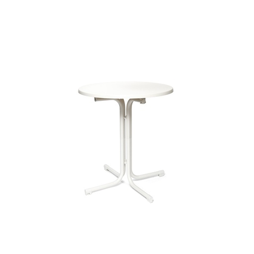 [P18170] Berlin Bistro Table - White Ø 70 cm