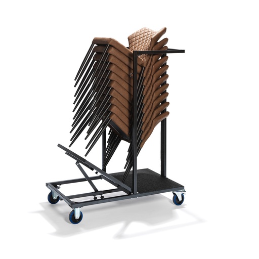 [T90930] Uni Stack chariot de transport universel pour toutes les chaises et tabourets de bar empilables