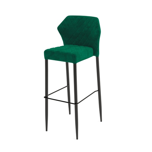 [52102] Louis Bar Chair Green