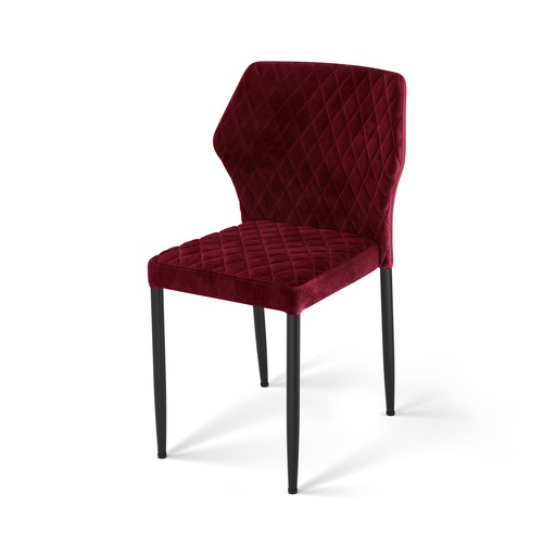 [52004] Louis Stack Chair Bordeaux