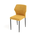 Louis chaise empilable Jaune