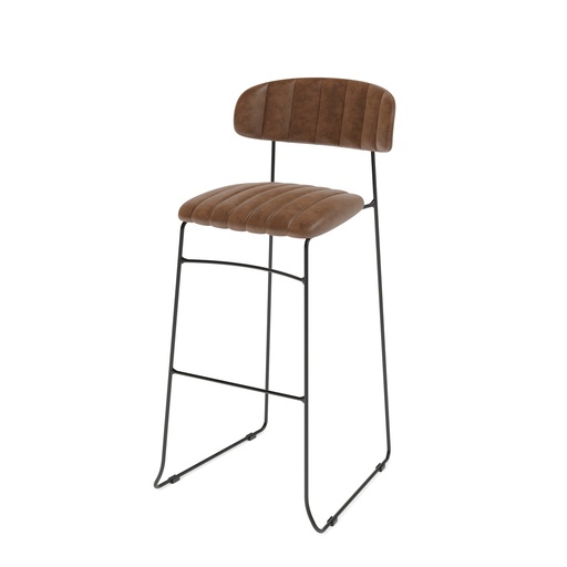 [53101] Mundo Bar Chair Cognac