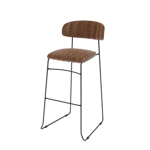 [53101] Mundo Bar Stool Cognac