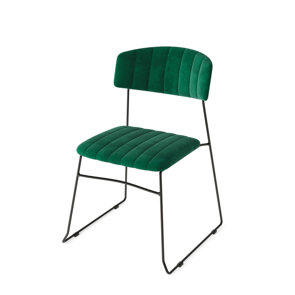 Mundo chaise empilable Vert