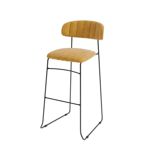 [53104] Mundo Bar Chair Yellow