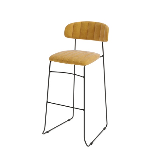 [53104] Mundo Bar Stool Yellow