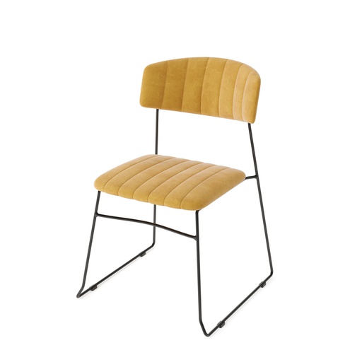 [53004] Mundo Stack Chair Yellow