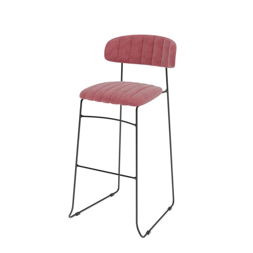 [53105] Mundo Bar Chair Pink