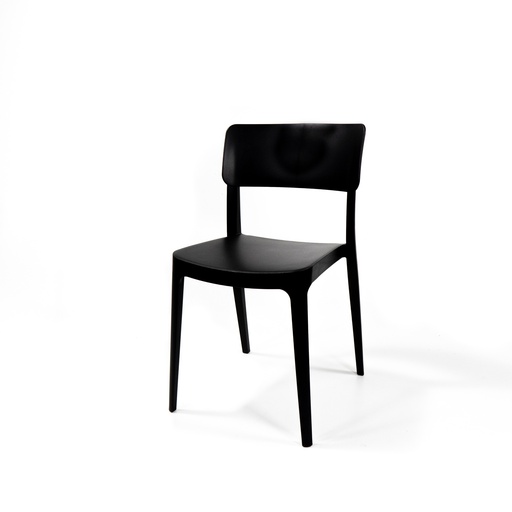 [50916] Wing Stack Chair Black