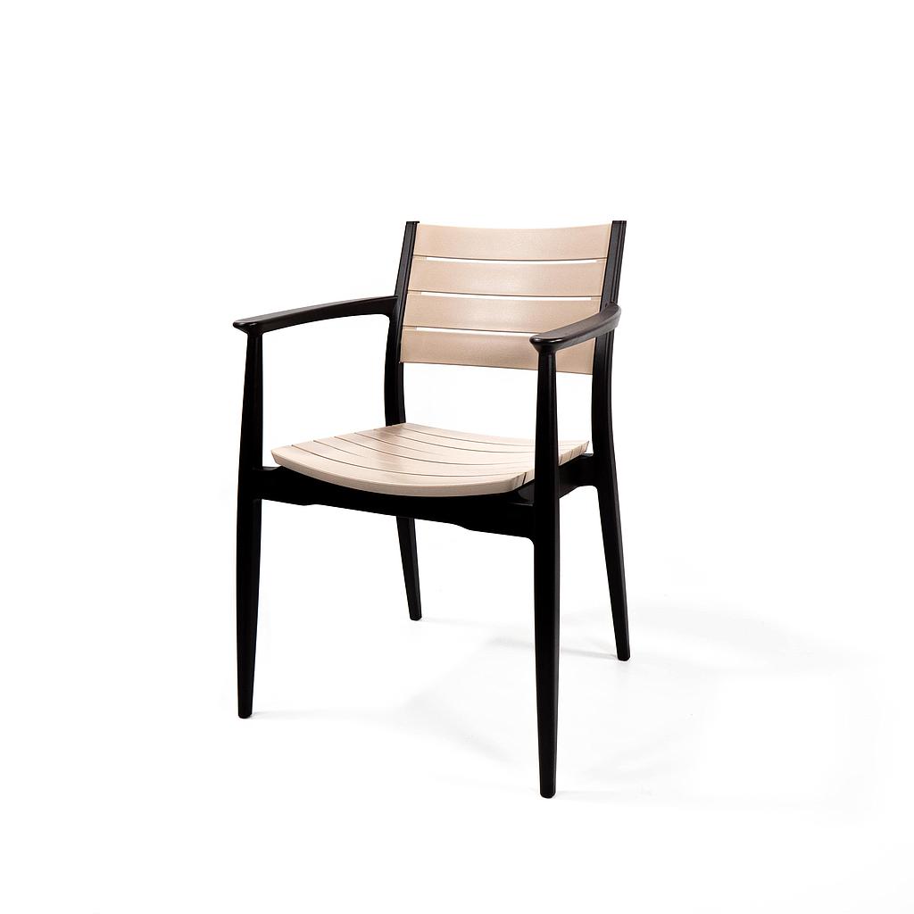 [50931] Cork Stack Chair Desert Brown - Brown