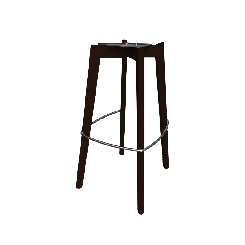 Keeve Bar Chair Frame - Dark Brown