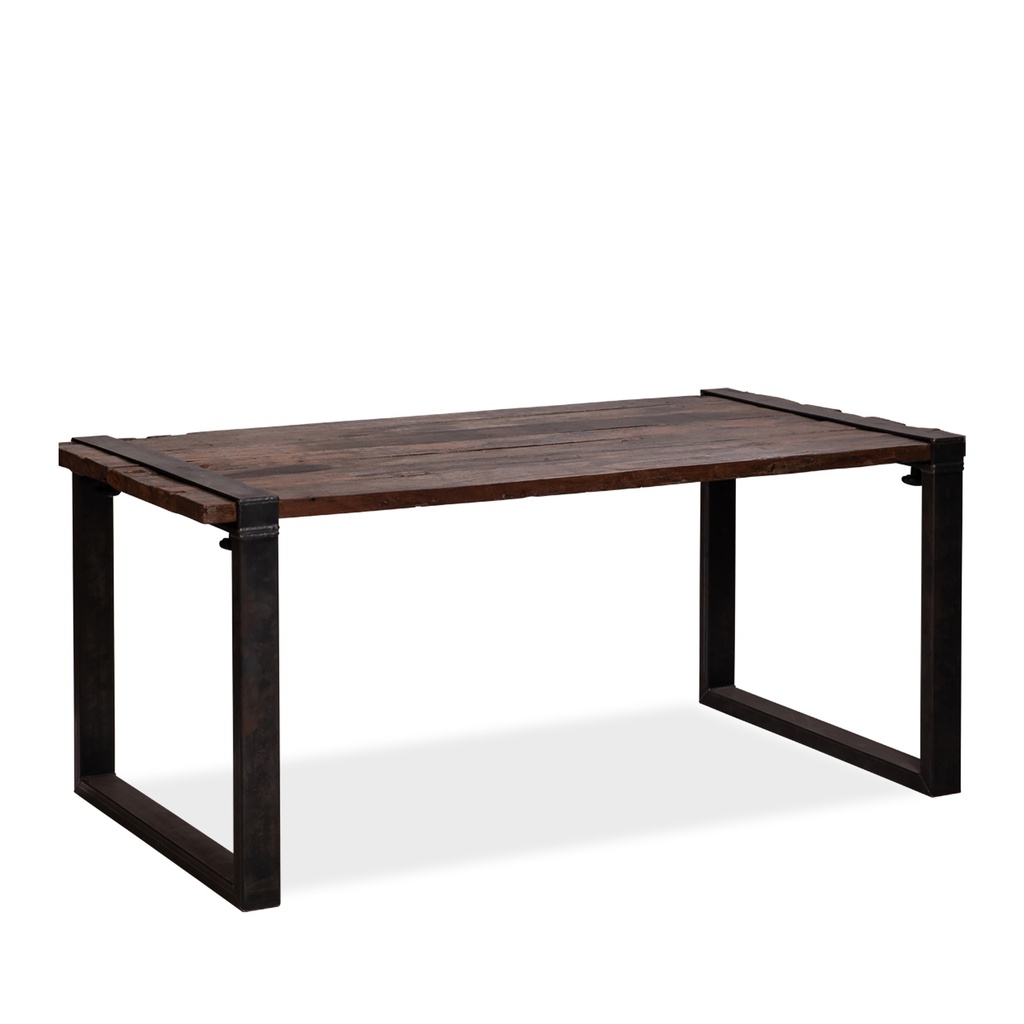 Old Dutch Table ,version basse, pieds en U, 220x80x76 cm
