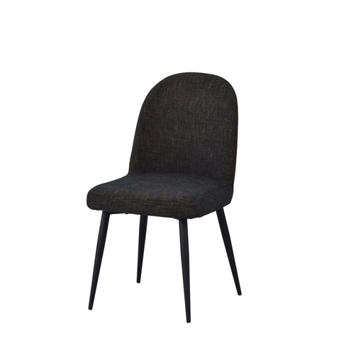 [55003] Vinny Chair - Black-Brown
