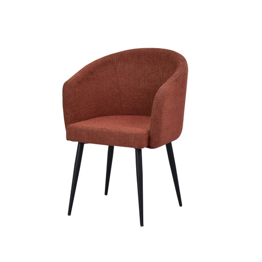 [55012] Gentle Chair - Rust-Brown