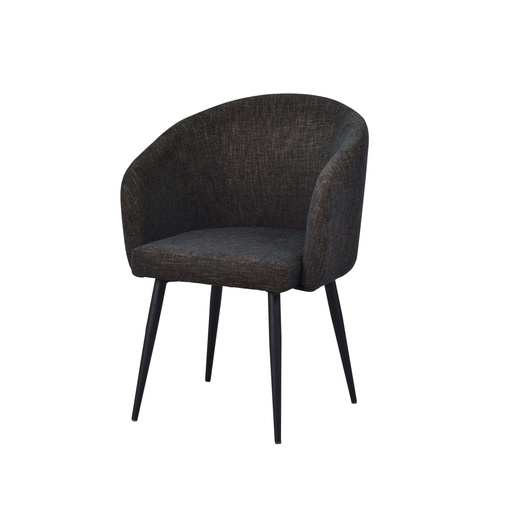 [55013] Gentle Chair - Black-Brown