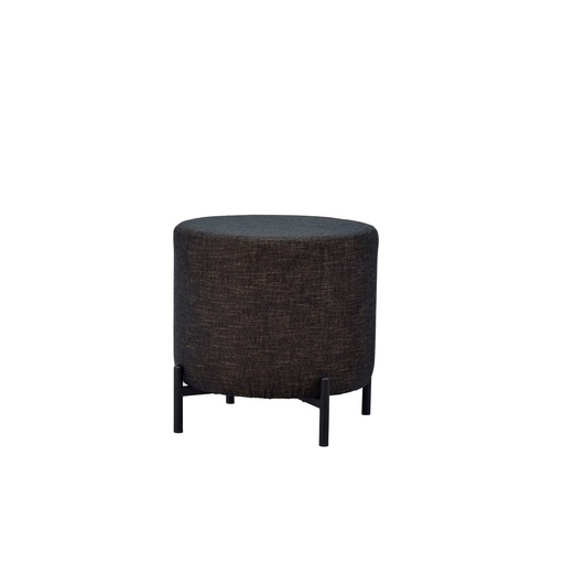 [55033] Luda Pouf - Black-Brown