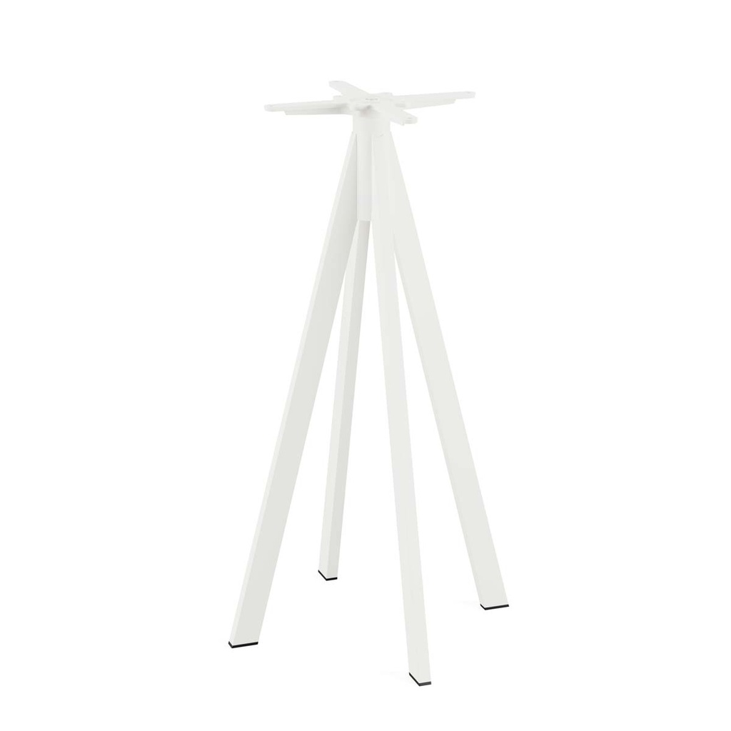 Infinity Table Frame High White