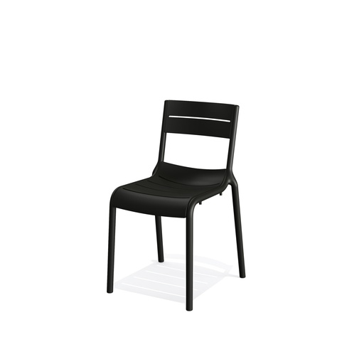 [50703] Calor Terrace Chair Black