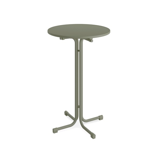 [P15382] Berlin Standing Table - Green Ø 80 cm